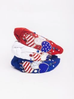 Patriotic Heart Headband