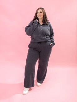 Lived In Wide Leg Crop Garment Washed 27" Pants By DD Design | S - 3XL -Women Clothing Shop 60c823fac508b6e9710145690750ef55