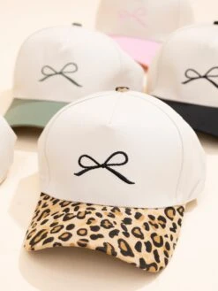 Zenana Coquette Bow Two Tone Canvas Cotton Cap | -Women Clothing Shop 617c85f96aa924031b77508b20d54426