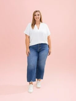 Diva Denim High Rise Wide Leg Crop Jeans | 0 - 20 -Women Clothing Shop 61ec15da667ff914e6ddf381b2b362a8