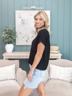 Risen Tummy Control High Rise Loose Fit Mid Length Shorts | S-3X -Women Clothing Shop 6233da565abbf5a32e7fd8a8dbc6784e