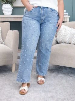 Saige Denim High Rise Dad Jeans W/ 1/2" Clean Hem | 1-15 -Women Clothing Shop 62d4124dac464a29f6594a04d6d626f9