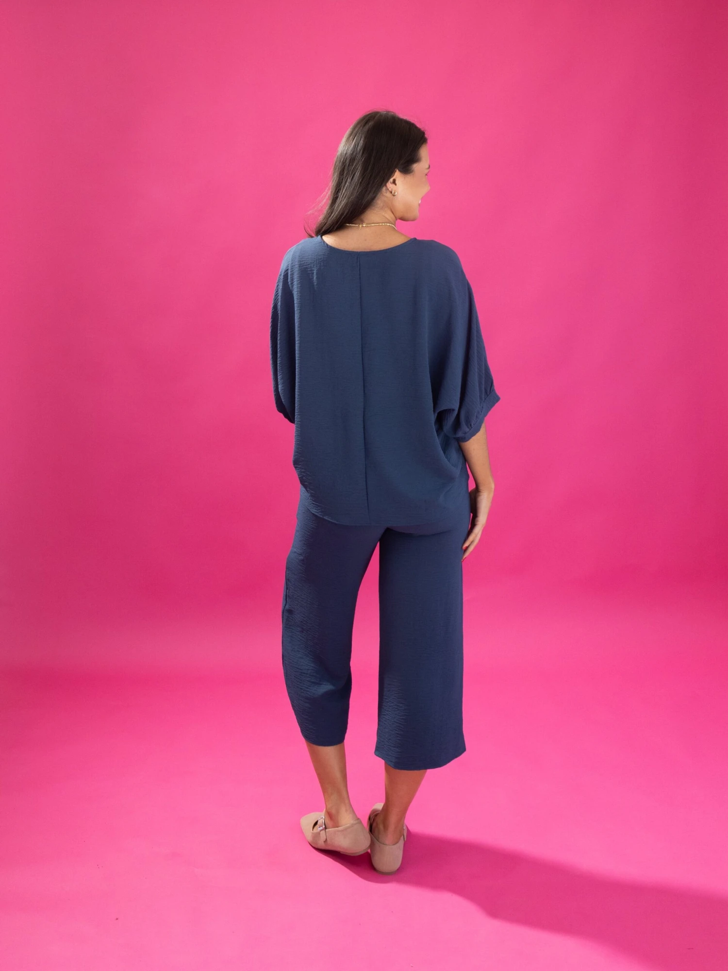 Airflow Cropped Pants With Pockets By DD Design | S - 3XL Pair W/ Sku57815 5 Airflow Cropped Pants With Pockets By DD Design | S - 3XL Pair W/ Sku57815 - Image 5