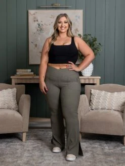 Ribbed Square Neck Padded Sports Bra | S-3X SET W/ Sku47446 -Women Clothing Shop 648d564c19dead79e3488385deff9fd0