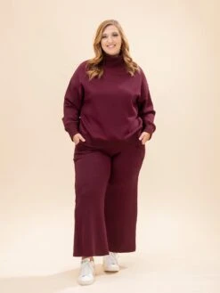 Modal Scuba Cropped Wide Pant | S-L Pair W/ Sku64655 -Women Clothing Shop 64ce8cc0e86294914e8cb8b3726e7ed1