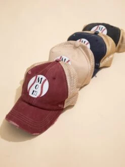 Vintage Glitter "Mom" Baseball Hat -Women Clothing Shop 66867deffc06da58781bb7d46fa0e58f