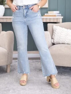 Mica Denim High Rise Crop Flare Jean | 0-15 -Women Clothing Shop 6809850eb9cd582a45f872d7a8b878d4