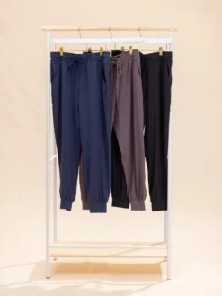 Microfiber Activewear Drawstring Joggers | XS-L Pair W/ Sku63500