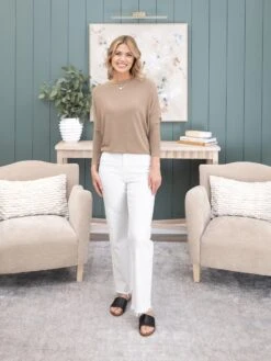 Mica DenimHigh Rise Wide Leg W/Raw Hem Jean | 0-15 -Women Clothing Shop 69f53d81aeb7274b6231985b98ea80de