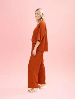 Ribbed Textured Long Pant By DD Design | S-3XL Pair W/ Sku86861 -Women Clothing Shop 6ad215c8b733f428968388ed1d289340