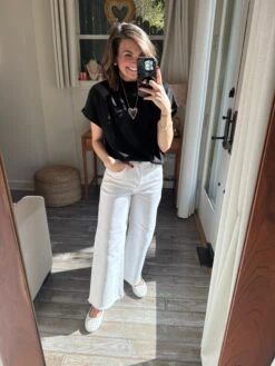 Risen Tummy Control High Rise Crop Wide Leg Pants | 0 - 3X -Women Clothing Shop 6b3b97dac13185e935a2b0009b7efc31