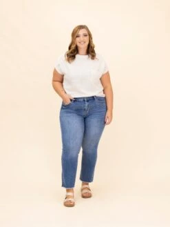 Mica Denim Freestyle Mid Rise Crop Jeans | 0-15 -Women Clothing Shop 6bea721b560604c4ea145febb3aa454a