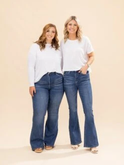 Mica Denim High Rise Flare Jeans | 0-15 -Women Clothing Shop 6cb98277e4b1bc56e7e747a542fd8c0b