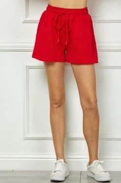 Heart Textured Shorts | S - L See And Be Seen
