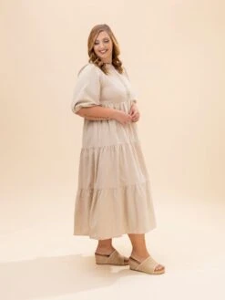 Textured Tiered Midi Dress With Puff Sleeves | S-L 27 Textured Tiered Midi Dress With Puff Sleeves | S-L -Women Clothing Shop 6d4a23790c6e968648ddf03f9fadcd7d