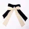 Velvet Bow Lace Hair Clips