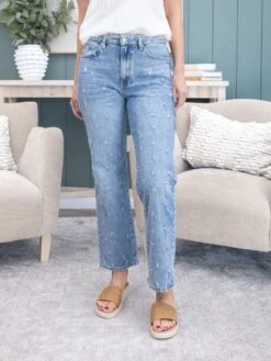 Saige Denim High Rise Dad Jeans W/ 1/2" Clean Hem | 1-15 -Women Clothing Shop 6ea8edcc7f61570f6a69b1964ee68731
