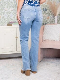 Risen High Rise Long Straight Jeans | 0-3X -Women Clothing Shop 70615e5ce9d87874c07df0ac341300d8
