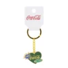 Coca-Cola Always Heart Enamel Keychain