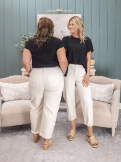 Risen High Rise Relaxed Barrel Cuffed Jeans | 0-3XL -Women Clothing Shop 719c4f4c0c19c426aa17e763ca990a78