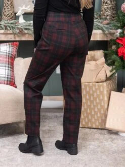 Zenana Plaid Pull On Dress Pants | S-3XL Christmas -Women Clothing Shop 7413b27c754d47cd6108d5337e6aa2fa