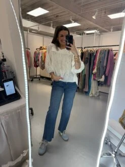 Mica Denim High Rise Wide Leg Jean | 0-22