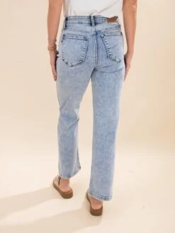 Judy Blue High Waist Stone Wash Straight Fit Jeans | 0-24W -Women Clothing Shop 7622874af268f556013d3e4562bdb580
