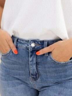 Diva Denim High Rise Full Length Jeans| 0 - 20 -Women Clothing Shop 772e8ea083d7b69c10c46be24b69b56f