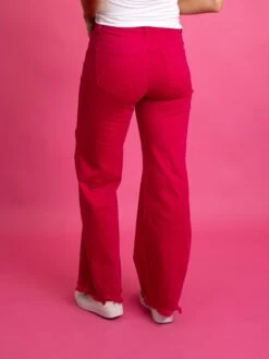 Risen High Rise Wide Jeans W/ Frayed Hem | 0 - 3X -Women Clothing Shop 776aaf349b0787a8300e4b0ab66898b3