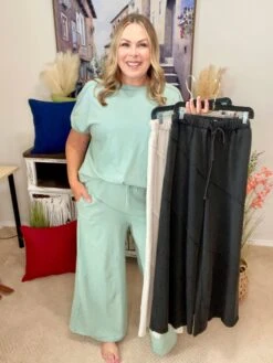 Washed Wide Leg Pant | S - 3XL Set W/ Sku52877 11 Washed Wide Leg Pant | S - 3XL Set W/ Sku52877 -Women Clothing Shop 77ba136425dff64846023036a92ea03b
