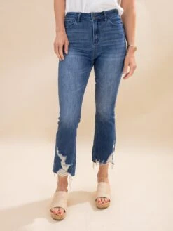 Mica Denim Super High Crop Flare Jeans | 0-15 -Women Clothing Shop 77ed7abe4ff35d8d447c736d3fc06e36