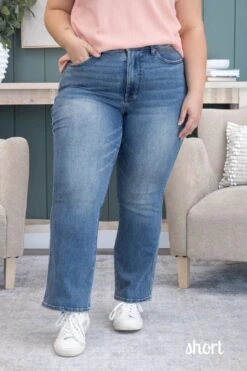 Judy Blue High Waist Tummy Control Back Pocket Embroidered Bootcut Jean | 0-24 Inseam Program -Women Clothing Shop 78ab92ba6b02959c72789d6f8ad2de55