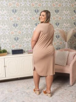 Soft High Low Midi Dress | S - L -Women Clothing Shop 7922ddb18f6d2cc863e59d44a9340d06