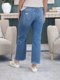 Zenana High Waist Straight Leg Medium Wash Jeans | 1 - 15 -Women Clothing Shop 7946f92338e13cff58741f14fb1d07ce