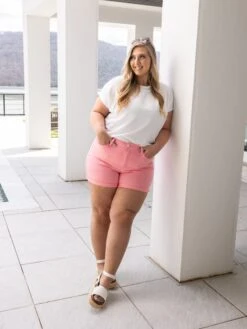 Judy Blue High Waist Tummy Control Garment Dyed Shorts | S-3X -Women Clothing Shop 7992689829b98f7426f2578d855d8692