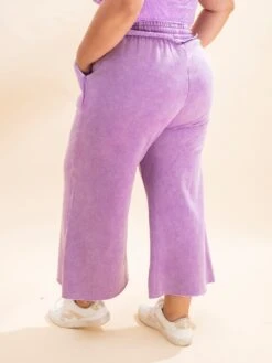 Zenana Acid Wash Fleece Palazzo Sweatpants W/ Pockets | S - 3X -Women Clothing Shop 7a0479721d50e9d8d96343f6b2be75ae