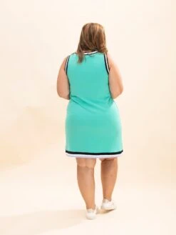 Color Contrast Trim V Neck Shift Sleeveless Dress | S-XL 7 Color Contrast Trim V Neck Shift Sleeveless Dress | S-XL -Women Clothing Shop 7a8d33043a418d3f4422d0671b988b58