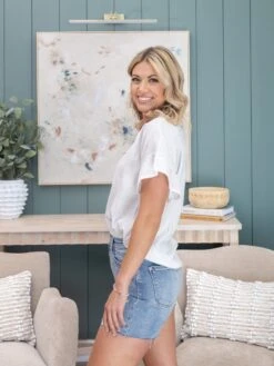 Judy Blue High Waist Shorts With Stitch Over Destroy Detail | S-3XL -Women Clothing Shop 7aecd0cedb3e294fe35f70c967c63ac1