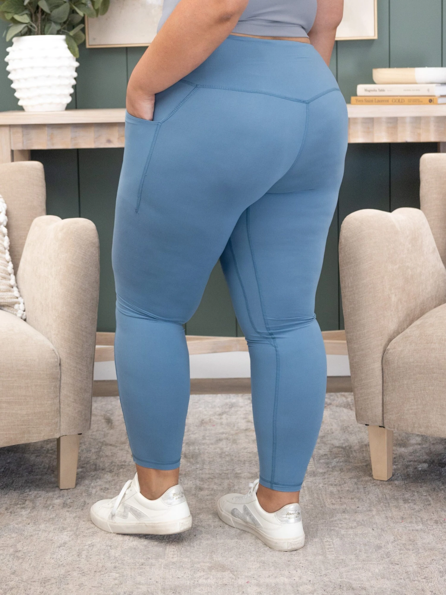 Full Length Butter Soft Legging W/ Pocket | S-3XL 7 Full Length Butter Soft Legging W/ Pocket | S-3XL - Image 7