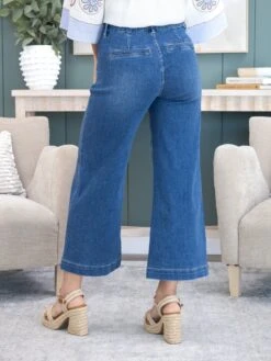 Risen Tummy Control High Rise Cropped Wide Leg Jeans | 0-3XL 16 Risen Tummy Control High Rise Cropped Wide Leg Jeans | 0-3XL -Women Clothing Shop 7dc935aef047ede819906d4a9bc69e81