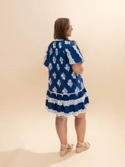Puff Sleeve Tiered Baby Doll Dress | S-2XL -Women Clothing Shop 7e12879d48fb947e67106368475f237d