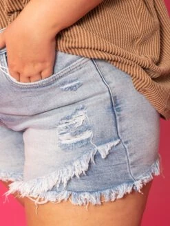 Diva Denim High Rise Tulip Fray Hem Short| S-3XL 18 Diva Denim High Rise Tulip Fray Hem Short| S-3XL -Women Clothing Shop 7e497ff81cac5f320c4d7807bf744526 1