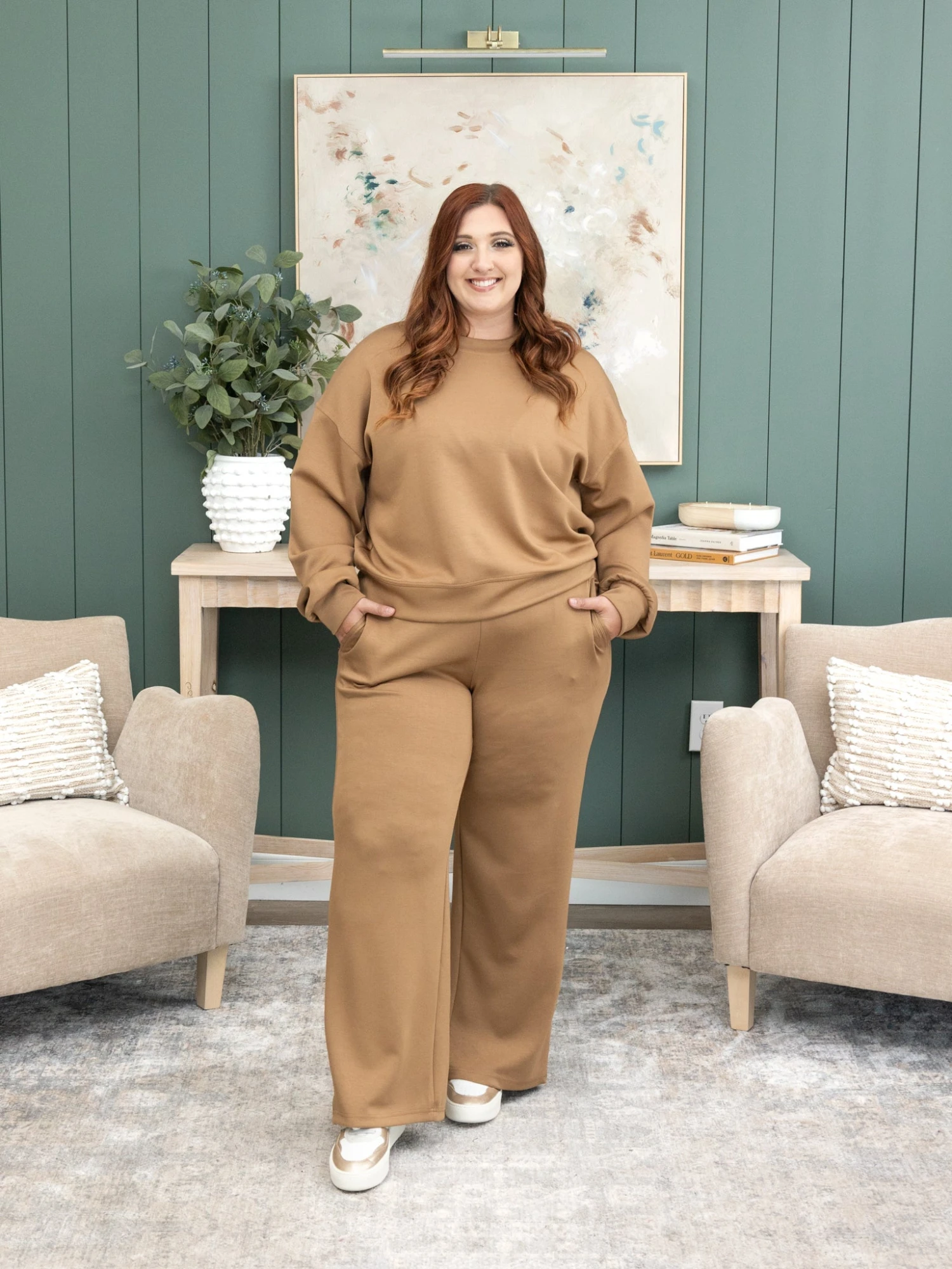 "Luxe Scuba" Wide Leg Pants (3 Inseams) By DD Design | S - 3XL Pair W/ Sku54949 8 "Luxe Scuba" Wide Leg Pants (3 Inseams) By DD Design | S - 3XL Pair W/ Sku54949 - Image 8