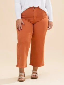 Mica Denim Super High Rise Wide Crop With Double Buttons | 0-15 -Women Clothing Shop 7f5ec997dc274dec7b785554553ef4b5