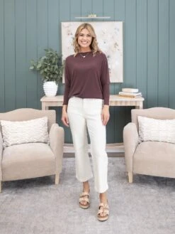 Mica Denim High Rise Cropped Wide Leg W/ Patch Pocket Jean | 0 - 22 -Women Clothing Shop 7f9500f81bd1accaffb5c9e7ce5f3922