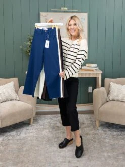 DIVA STRETCH 27" High Rise Wide Leg Stretch Crop (Neutrals) By DD Design - New | XXS-3X -Women Clothing Shop 7ff0d9e15aec6ba41789db11089f2168