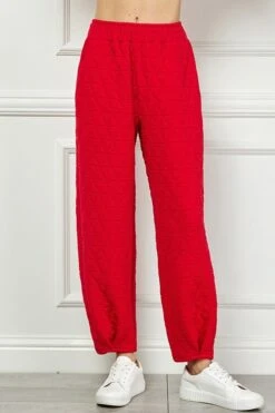 Quilted Long Tucked Pants | S - 3XL See And Be Seen -Women Clothing Shop 8094f78b7327e3d4053e5759a83e2ee0