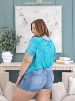 Mica Denim High Rise Cut Off Shorts | S-3X -Women Clothing Shop 810f613766276e57d63190a6550d3f2f