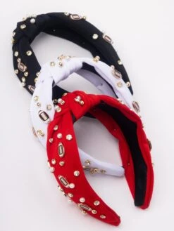 Football Rhinestone Headband
