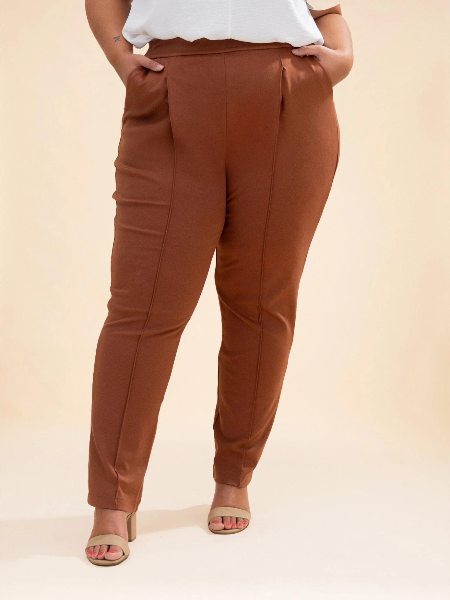 Dear Scarlett Magic Stretch Pull On Straight Leg Pants | S-3Xl 5 Dear Scarlett Magic Stretch Pull On Straight Leg Pants | S-3Xl - Image 5
